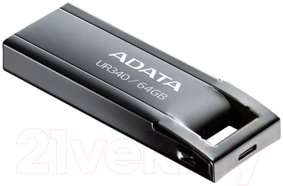Usb flash накопитель A-data UR340 USB3.2 64GB (AROY-UR340-64GBK)