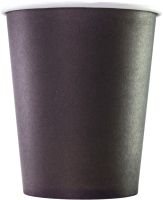 Набор бумажных стаканов Паксервис 165мл / НВ70-195 (3000шт, черный) - 