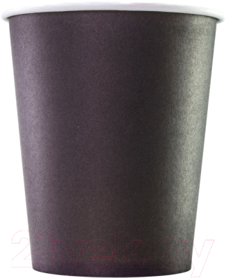 Набор бумажных стаканов Паксервис 165мл / НВ70-195 (3000шт, черный)