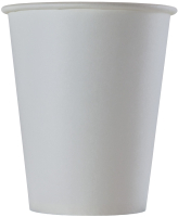 Набор бумажных стаканов Паксервис 180мл / НВ70-205 (2000шт, белый) - 