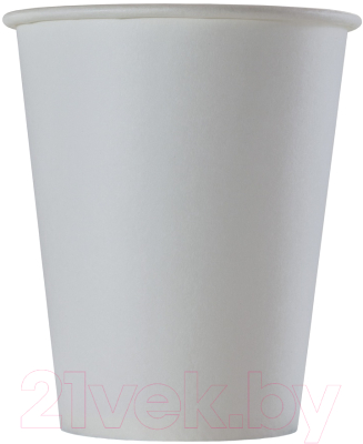 Набор бумажных стаканов Паксервис 180мл / НВ70-205 (2000шт, белый)