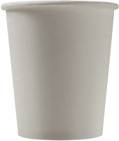 Набор бумажных стаканов Паксервис 250мл / НВ80-280 (1500шт, белый) - 