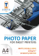 Фотобумага Papyrus Double Sided Matte Photo Paper A4 220 г/м2 / BN04137 (50л) - 