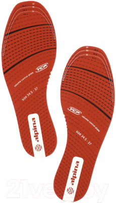 Ботинки для беговых лыж Alpina Sports 2023-24 Pro SK / 53A11B (р.45, красный/белый/черный)