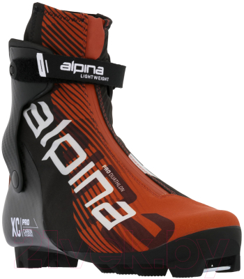Ботинки для беговых лыж Alpina Sports 2023-24 Pro CL Dpp / 53A21B (р.42, красный/белый/черный)
