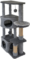 Комплекс для кошек Дарэленд Эсмеральда / 8779сер (серый) - 