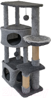 Комплекс для кошек Дарэленд Эсмеральда / 8779сер (серый)
