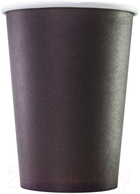 Набор бумажных стаканов Паксервис 300мл / НВ90-430 (800шт, черный)