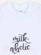 Миниатюра изображения товара Комплект одежды для малышей Rant Milk-Aholic с шортами / 2-81/1 (белый, р.80)