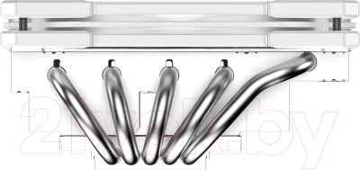 Кулер для процессора ID-Cooling IS-55 ARGB White