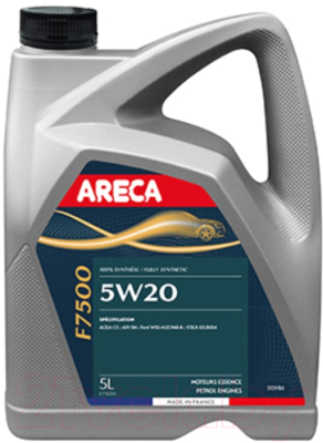 Моторное масло Areca F7500 5W20 / 051398 (5л)