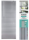Миниатюра изображения товара Жалюзи горизонтальные Brabix 65x160 / 608630 (серебристый)