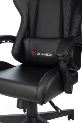 Кресло геймерское Бюрократ Zombie Game Tetra (черный/карбон)