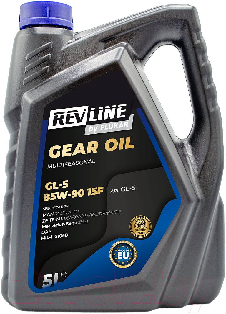 Трансмиссионное масло Revline GL-5 85W90 15F / RGL585901 (1л)