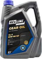 Трансмиссионное масло Revline GL-5 85W90 15F / RGL585901 (1л) - 