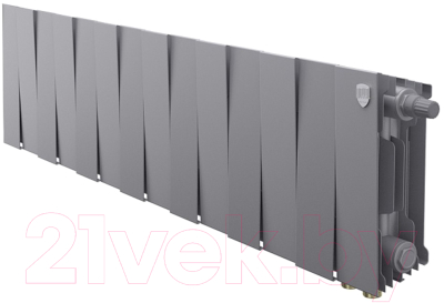 Радиатор биметаллический Royal Thermo PianoForte 200 VDR Silver Satin (14 секций)