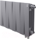 Радиатор биметаллический Royal Thermo PianoForte 300 VDR Silver Satin (8 секций) - 
