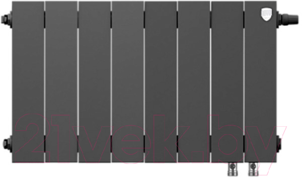 Радиатор биметаллический Royal Thermo PianoForte 300 VDR Noir Sable