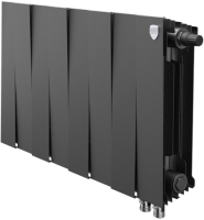 Радиатор биметаллический Royal Thermo PianoForte 300 VDR Noir Sable (8 секций) - 