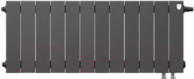 Радиатор биметаллический Royal Thermo PianoForte 300 VDR Noir Sable (12 секций)