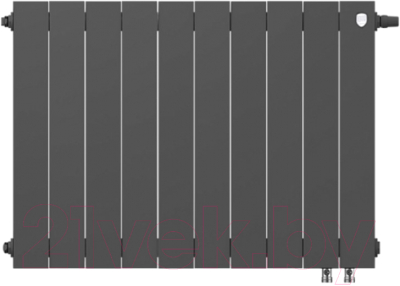 Радиатор биметаллический Royal Thermo PianoForte 500 VDR Noir Sable (10 секций)