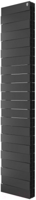 Радиатор биметаллический Royal Thermo PianoForte Tower 300 Noir Sable (22 секции)