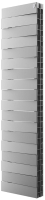 Радиатор биметаллический Royal Thermo PianoForte Tower 300 Silver Satin (18 секций) - 