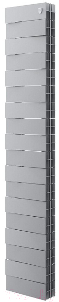 Радиатор биметаллический Royal Thermo PianoForte Tower 200 Silver Satin