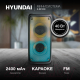 Миниатюра изображения товара Портативная колонка Hyundai H-MC1230 (черный)