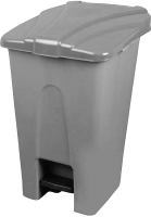Контейнер для мусора Nemkar PCK 1470G (70л, с педалью, серый) - 