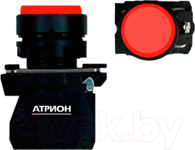 Кнопка для пульта Атрион LA37-B5L01RP (красный)