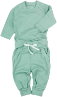 Костюм для малышей Amarobaby Fashion / AB-OD21-FS11/13-62 (зеленый, р. 62) - 