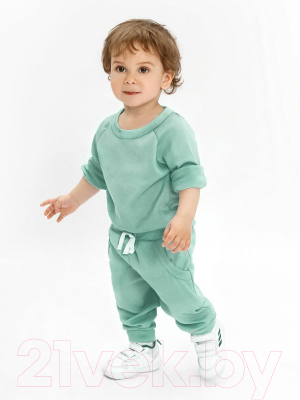Костюм для малышей Amarobaby Fashion / AB-OD21-FS11/13-68 (зеленый, р. 68)