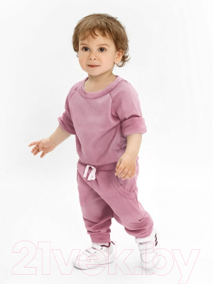 Костюм для малышей Amarobaby Fashion / AB-OD21-FS11/06-68 (розовый, р. 68)
