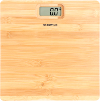 Напольные весы электронные StarWind SSP6070 (бамбук) - 
