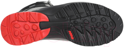 Трекинговые ботинки Asolo Fugitive Gtx Mm / 0M3400-900 (р-р 10.5, Cendre/Gunmetal/Red)