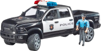 Автомобиль игрушечный Bruder Dodge RAM 2500 с фигуркой полицейского / 02505 - 
