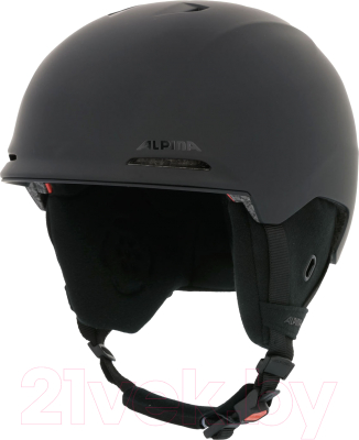 Шлем горнолыжный Alpina Sports Kroon Mips / A9253_30 (р-р 55-59, черный матовый)
