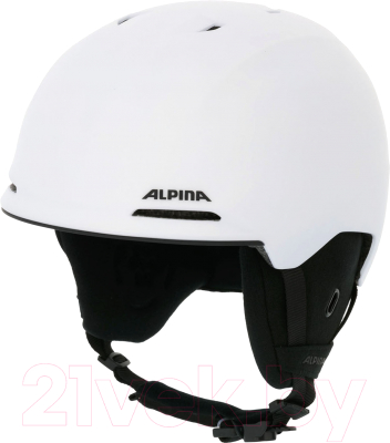 Шлем горнолыжный Alpina Sports Kroon Mips / A9253_10 (р-р 55-59, белый матовый)