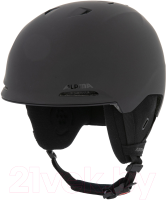 Шлем горнолыжный Alpina Sports Brix / A9252_30 (р-р 55-59, черный матовый)