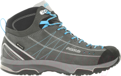 Трекинговые ботинки Asolo Nucleon Mid GV ML / A40029-A772 (р-р 6, графитовый/серебристый/голубой)