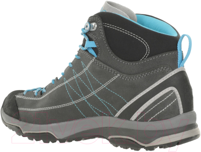 Трекинговые ботинки Asolo Nucleon Mid GV ML / A40029-A772 (р-р 6, графитовый/серебристый/голубой)