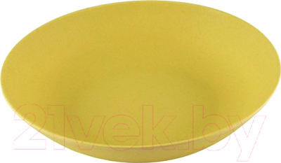 Тарелка столовая глубокая Fissman 8989 (желтый)