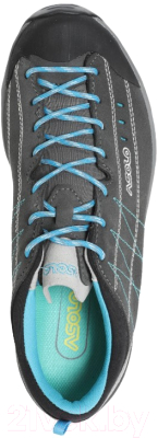 Трекинговые кроссовки Asolo Hiking Nucleon GV / A40013-A772 (р-р 4.5, графитовый/серебристый/голубой)
