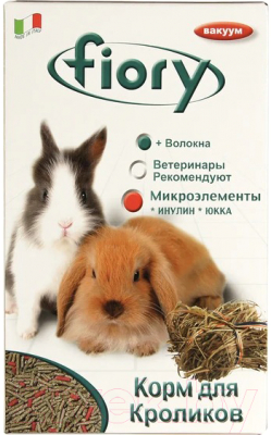 Корм для грызунов Fiory Для карликовых кроликов / 6520 (850г)