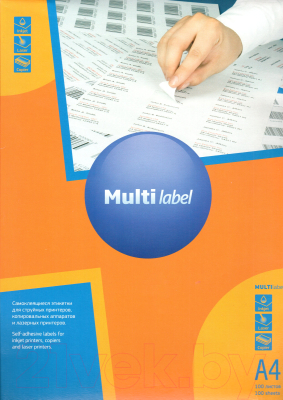 Набор этикеток Multilabel 24/100 / 40700370 (белый)