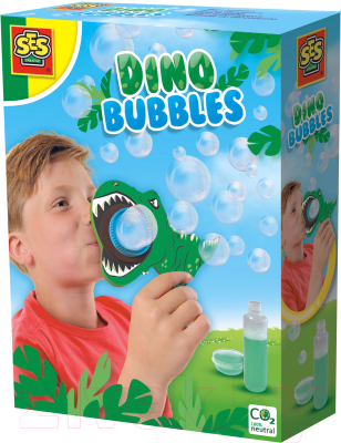 Набор мыльных пузырей SES Creative В форме динозавра / 02277