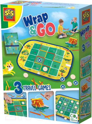 Развивающая игра SES Creative Wrap&Go 3 в 1 / 02235