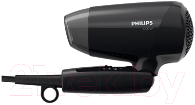 Компактный фен Philips BHC010/10 (черный)