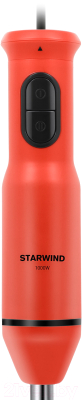 Блендер погружной StarWind SBP2300 (красный/черный)
